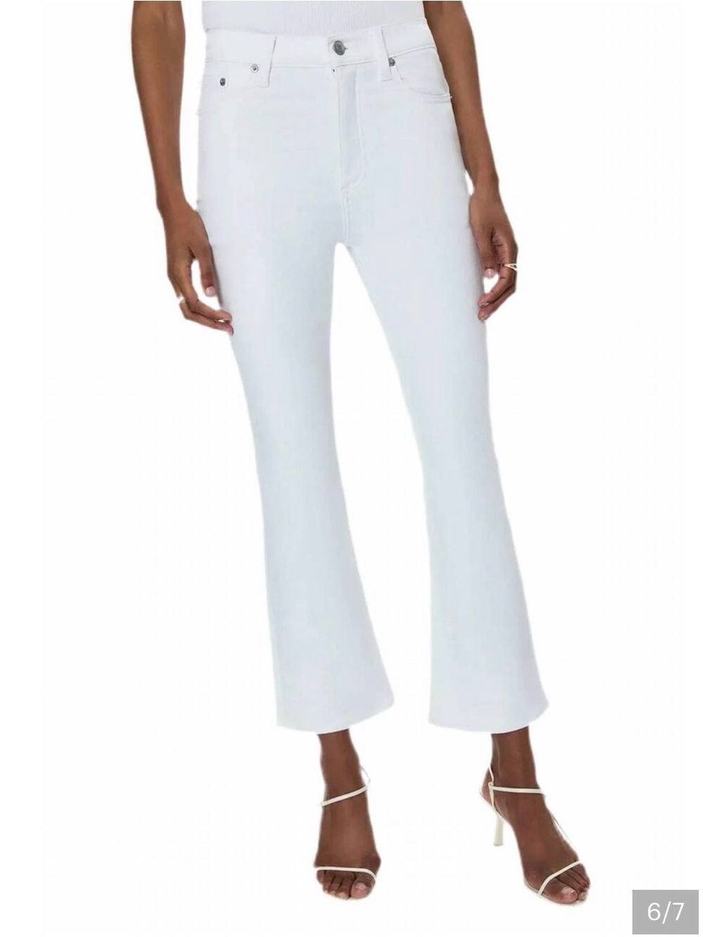 New Pistols Lennon High Rise Crop Boot Jeans